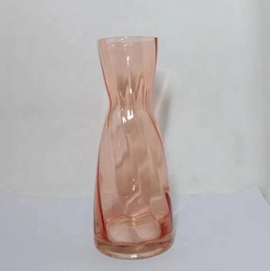 wholesale custom hand blown colored 1000 ml glass water carafe with cork