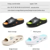 wholesale Designer Summer 5 CM EVA Detachable outdoor Sport Home Slippers Platform Slide Slippers for Man Chancletas de Hombres