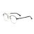 Import Wholesale eye glass spectacle half frame metal eyewear optical frames from China