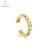 Import Wholesale fashion C shape without no ear hole alloy 18K gold plated clip on earrings for women and girls from China