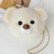 Import Wholesale girls fashion cute cartoon design plush fur Messenger bag purse from China
