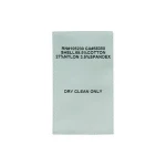 Wholesale High Quality Custom soft clothing satin  garment woven care label silk printing labels silk screen care label
