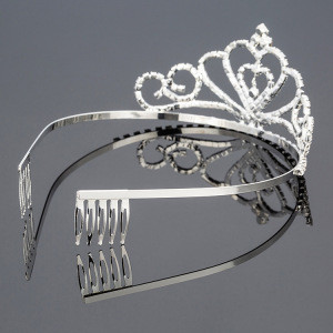 Wholesale High Quality Tiaras Rhinestone Bridal Crowns Children Princess Wedding Hair Accessories