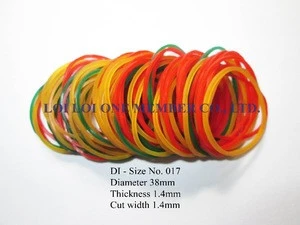 Wholesale Hot elastic rubber bands - Good compound rubber band 100% natural rubber coloured / Elasticity products from Vietnam