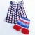 Import Wholesale kids summer clothing sets baby girls boutique outfits ruffle shorts clothes set from China