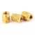Import Wholesale M3 M4 M5 M6 M8 Aluminum Brass Stainless Steel Inserts Nut from China