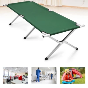 Wholesale Manufacture Folding camp bed Portable Bed Antique metal/Iron Folding Bed