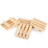Wholesale Natural Wood Soap Holder Storage Tray Wooden Soap Dish For Bathroom