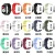 Wholesale price 14 colors with clips soft silicone rubber replacement band strap for Huawei Watch Fit