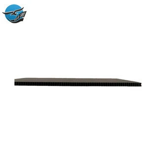 Wholesale price sandwich plastic hollow black hard round thick cutting conflute flute pp plastic corrugated liner board