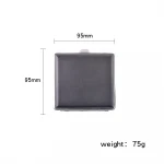 Wholesale promotion leather cigarette case with 20 cigarettes