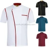 Wholesale Restaurant Chef Uniform Shirt Cook Clothing Custom Kitchen Chefs Coat Jacket Tops