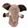 wholesale soft animal high quality hand puppets plush elephant puppet kids toy
