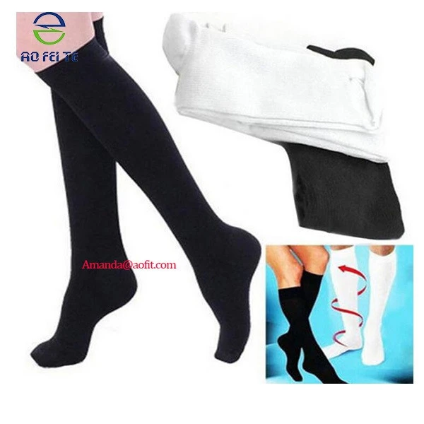 Wholesale Sport Compression socks Knee High,Compression Sports Socks for Running Marathon Cycling Football