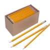 wholesale standard hb loose packing bulk yellow #2 pencil