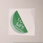 Wholesale Transparent Electrostatic Film Car Bus Styling Flag Sticker