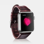 Wholesale Vegan Watchband Italian Watch Straps For Apple Watches Leather Bands