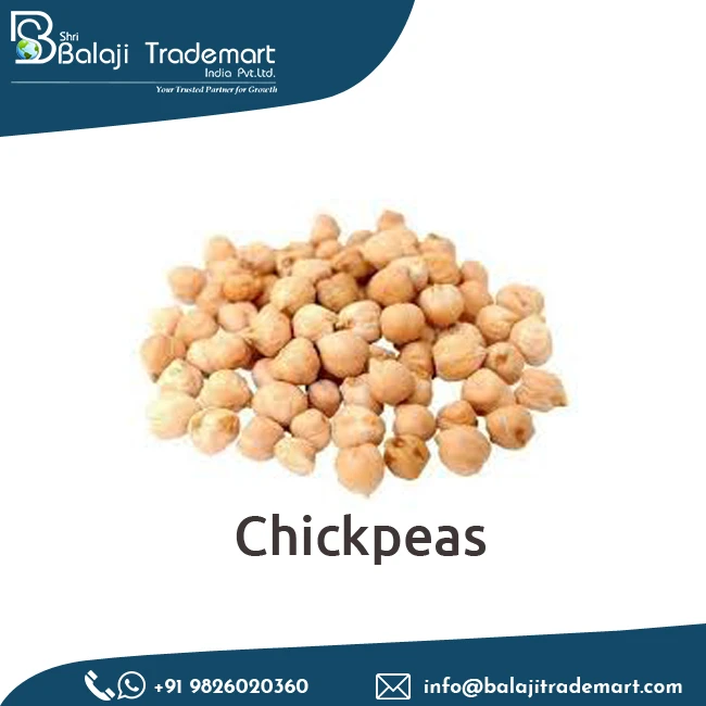 Wholesaler of Kabuli Chickpeas 9mm at Best Cost