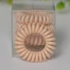 wholesales telephone wire hair cords original 3.5cm traceless hair ring for girls hair accessories