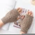 Import Winter New Fashion Multicolor Ladies Soft Fingerless Cashmere Gloves from China