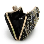 Women rhinestone crystal clutch handbags shoulder bag ladies party evening bags