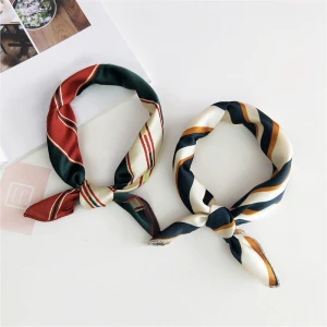 Women stylish silk scarf fashion popular soft silk scarf