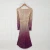 Import Women V Neck Long Sleeves Ombre Wrapped Ruched Irregular Party Sequin Evening Dress from China