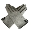 women winter hand touch screen golf wool gloves