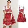 Women&#39;s German Dirndl Long Dress Costumes For Women Plus Size