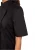 Import Womens Springfield Chef Coat, Black, Kitchen workwear from China