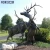 Import Wondecor outdoor garden life size bronze deer statue animal sculpture from China