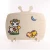 Import Wooden  DIY Drawing Toys Handmade Painted Mirror For Children Model Use Snowflake Clay Pearl Mud Clay from China