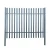 Import wrought iron aluminum metal beautiful iron gate and fence from China