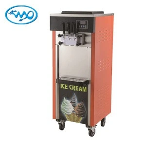 WX-838 rainbow ice cream maker price soft serve ice cream machine