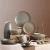 YAYU fashion Luxury japanese Korean classical style restaurant multi-users Healthy eating ceramic dinnerware sets made in china