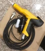 yellow color electrostatic manual powder coating gun