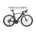 YWRB-GLD-ARROW T700+T800 Carbon Fiber Frame Full Shimano Accessories Bicycle Oil Disk Brake Fully Concealed Wires Road Bikes