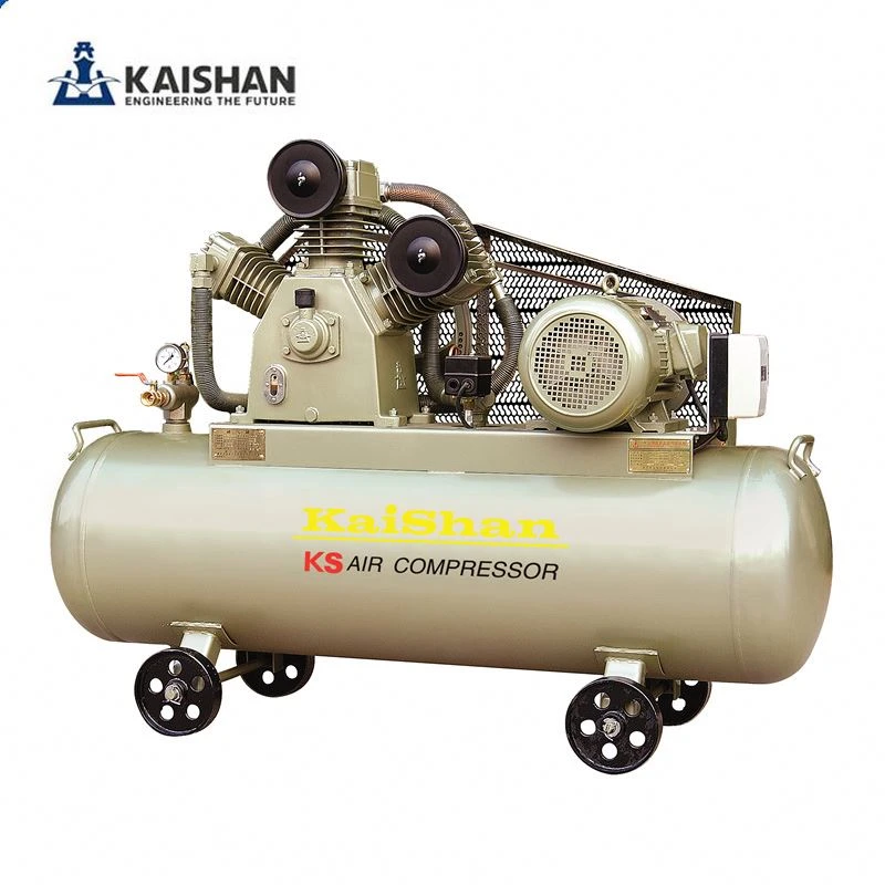 Zhejiang Kaishan piston type 5.5kw air compressor with air tank