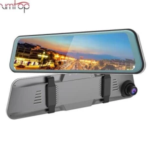 Zimtop 4K WiFi GPS Car DVR Black Box  Super Night Vision  Rearview Mirror Driving Recorder Dash cam car camera