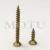 Import Zine Yellow  Coarse Thread Double CSK Head Phillips Drive Chipboard Screws To Wood from China