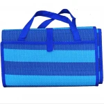 ZNZ outdoor large rolling plastic woven polypropylene beach mats