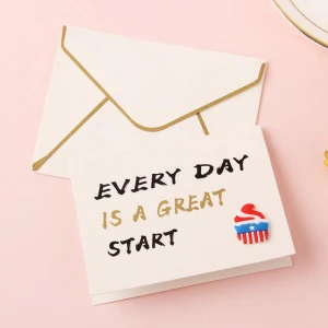 ZQX277 Wholesale Color Greeting Cards Paper 3D Greeting Card Birthday