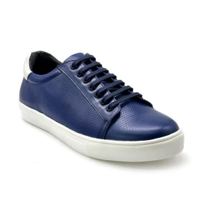 Men’s Designer Pure Leather Premium Shoes Blue