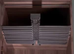 Metal pants rack