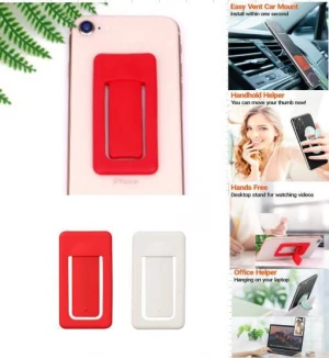 Silicone Cellphone Grip, Moble phone stand,