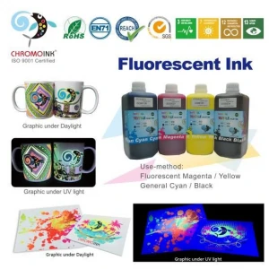 Chromoink Digital Textile Ink-Sublimation Fluorescent Ink