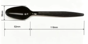 Disposable White Plastic Spoon –PP Heavy Duty Food Grade Spoon