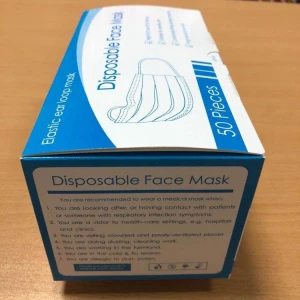Earloop 3 Ply Surgical Face Mask / 3ply Disposable Medical Face Surgical Mask