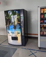 EPEX Beverage Vending Machine with Elevator Delivery Temp Control