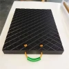 500*500*40mm UHMWPE square outrigger pad